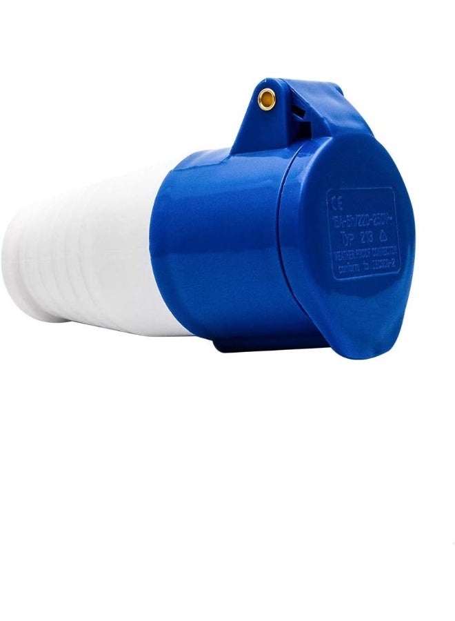 Fixer 16 A 3-Pin Industrial Waterproof Plug & Socket Connector – IP44/Weather-Resistant Male & Female Power Connection - Image 3